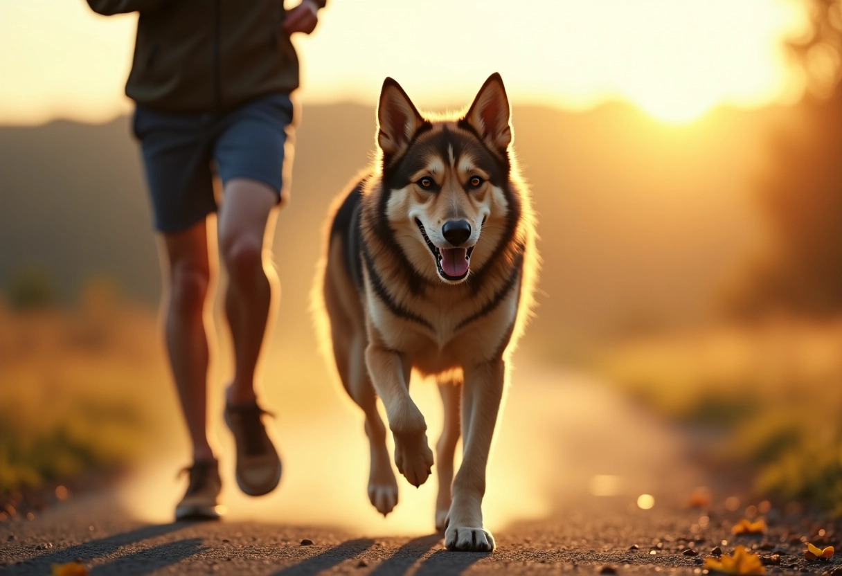 berger allemand husky