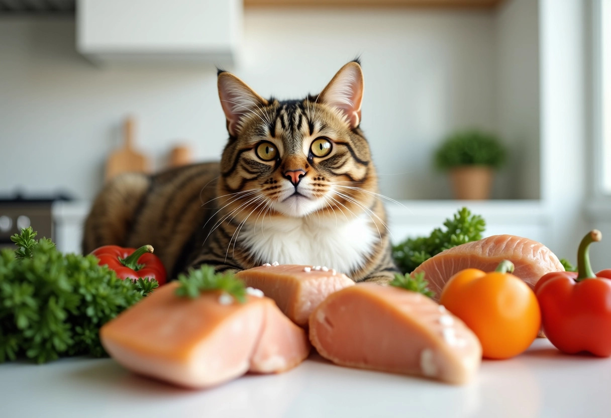 chat alimentation