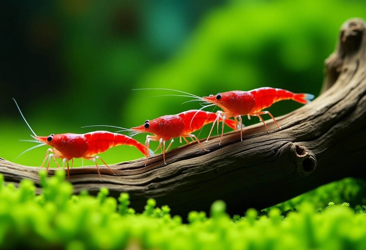 crystal red shrimps