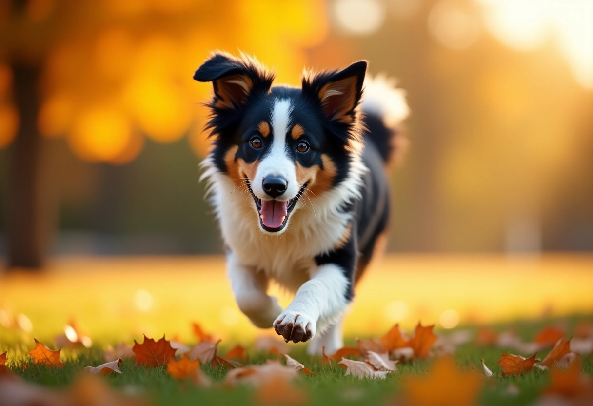 border collie tricolore