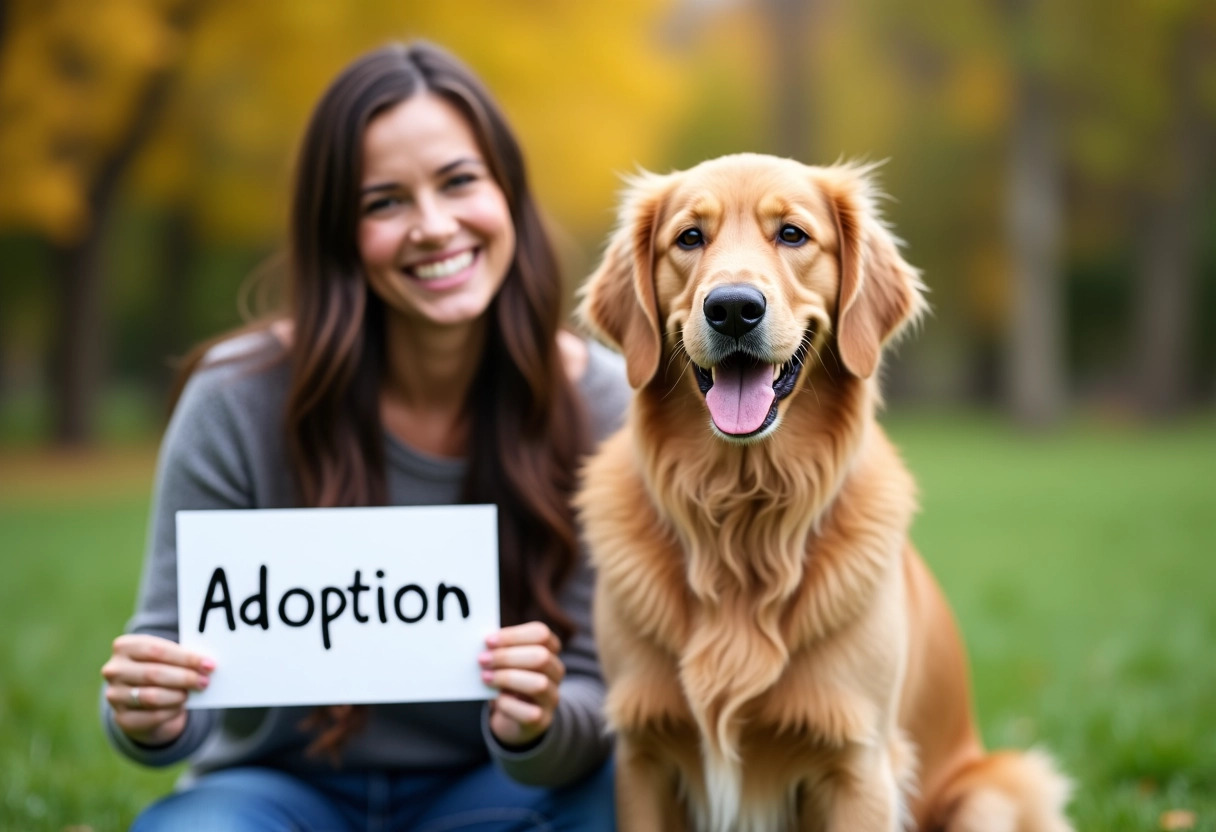 chien adoption